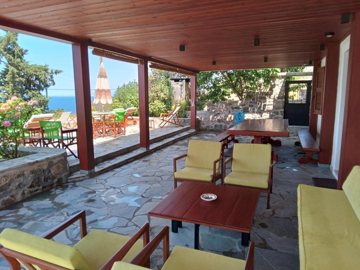 Fantastic House With A Wonderful View Of The Sea Villa Kapotidhes Bagian luar foto