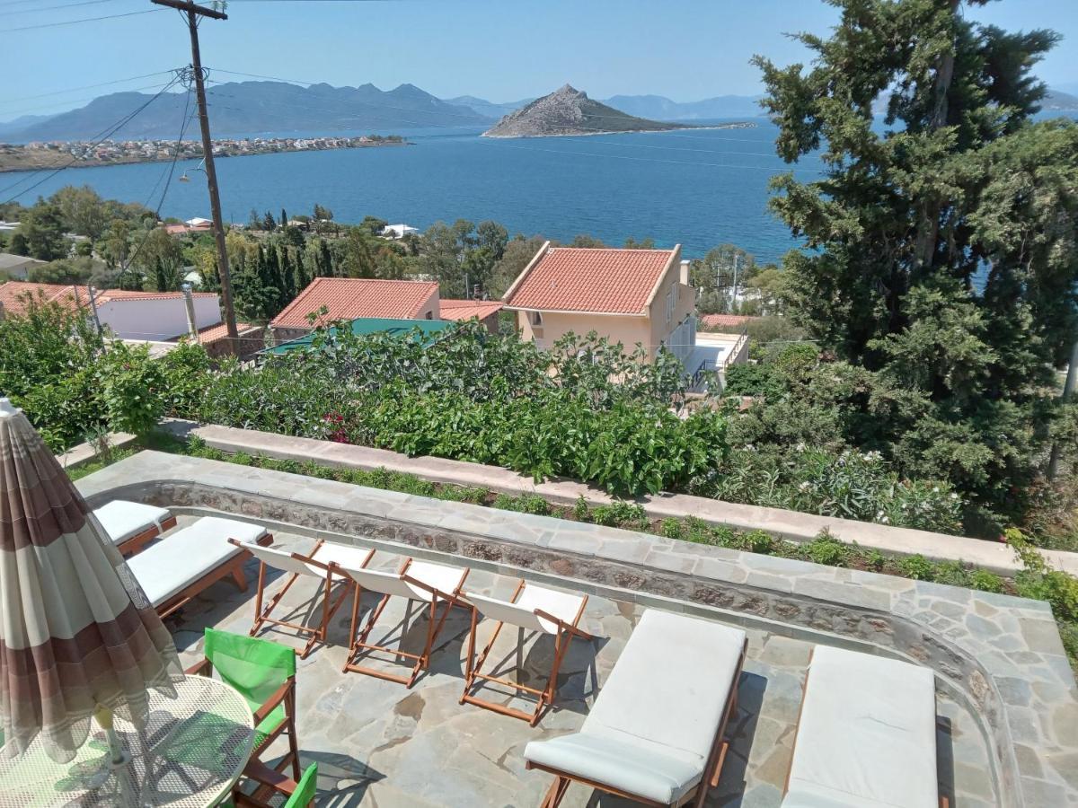 Fantastic House With A Wonderful View Of The Sea Villa Kapotidhes Bagian luar foto