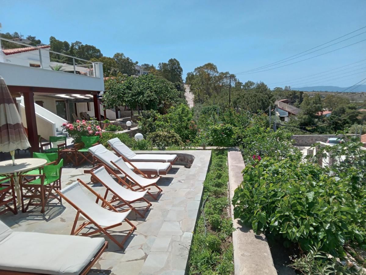 Fantastic House With A Wonderful View Of The Sea Villa Kapotidhes Bagian luar foto