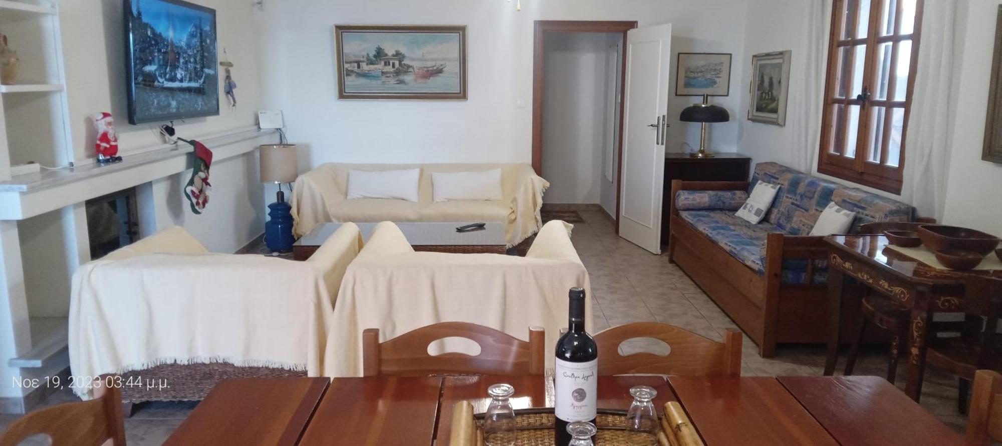 Fantastic House With A Wonderful View Of The Sea Villa Kapotidhes Bagian luar foto